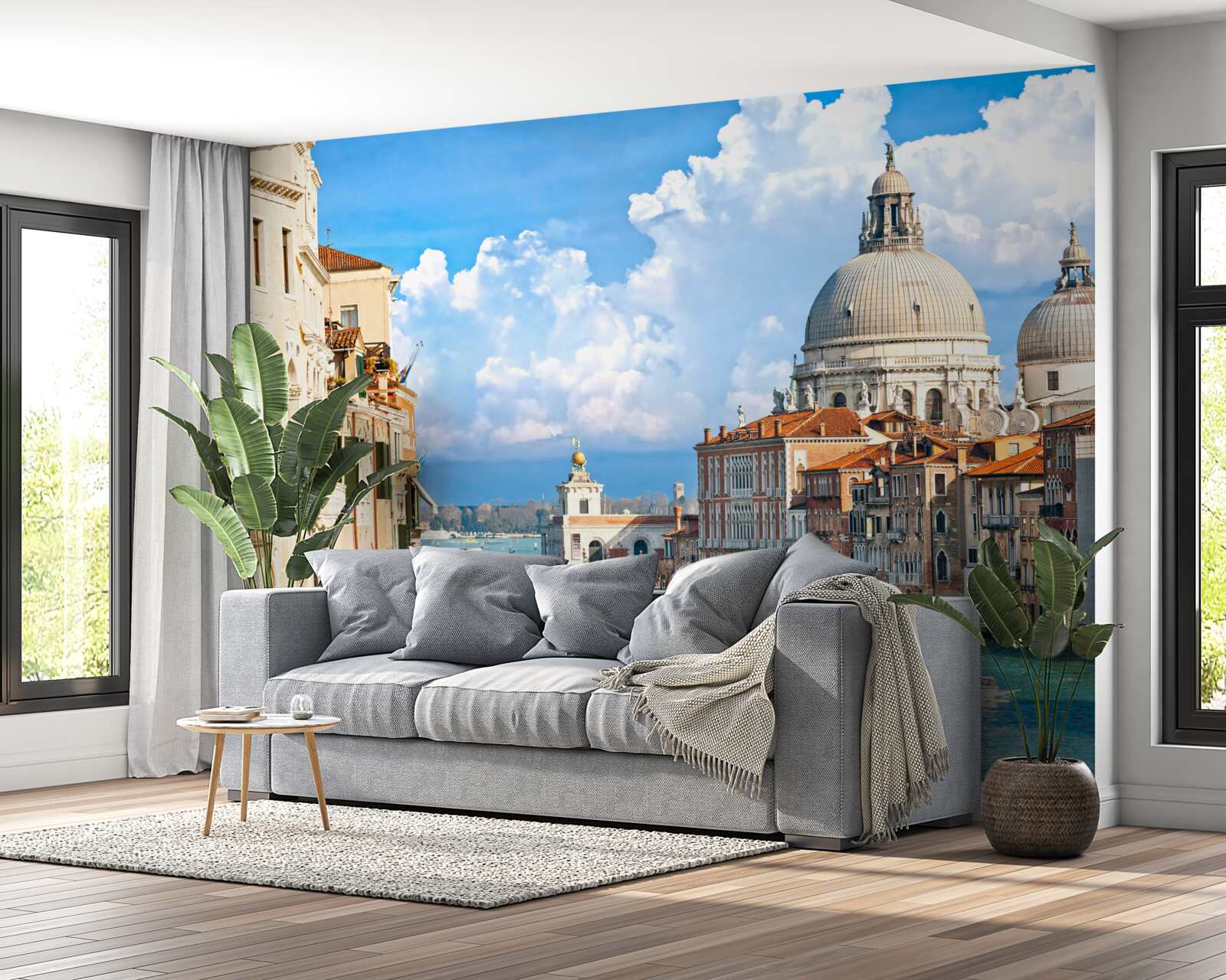 Fototapeten Ein Panoramablick auf Venedig