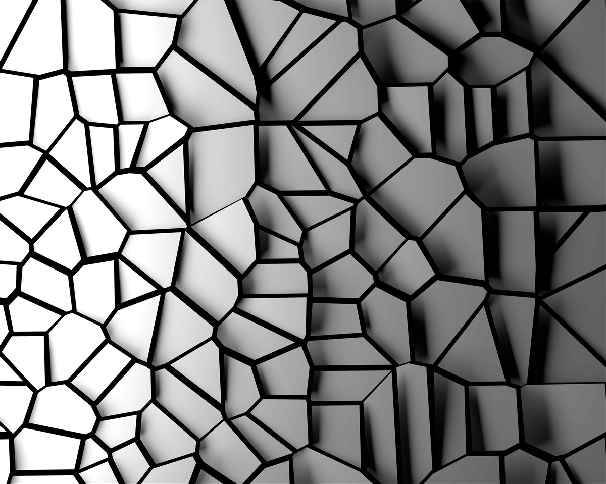 Fototapeten Beschädigter Glas