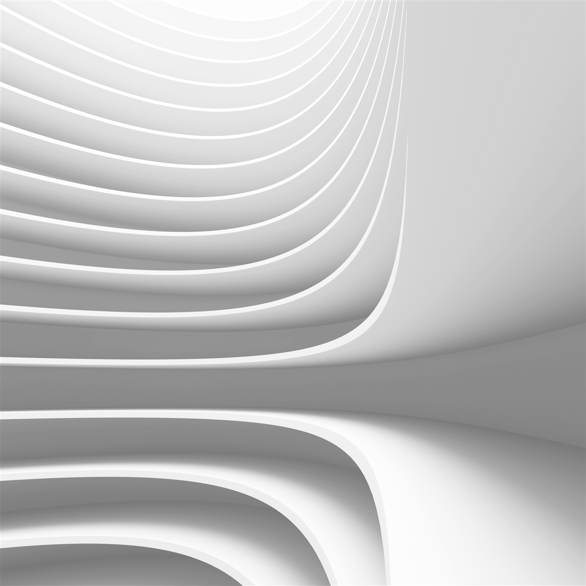 Fototapeten Glatte horizontale Linien mit einem geometrischen Muster