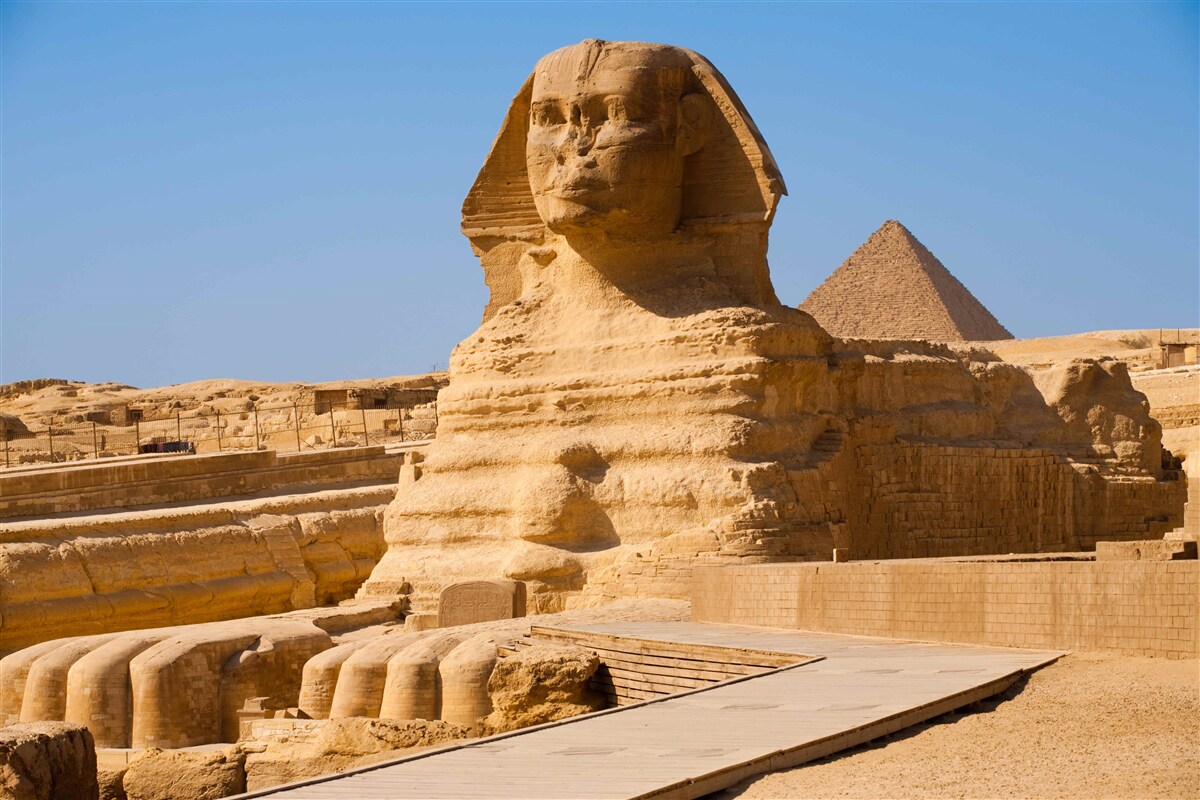 Fototapeten Antike Sphinx aus Ägypten