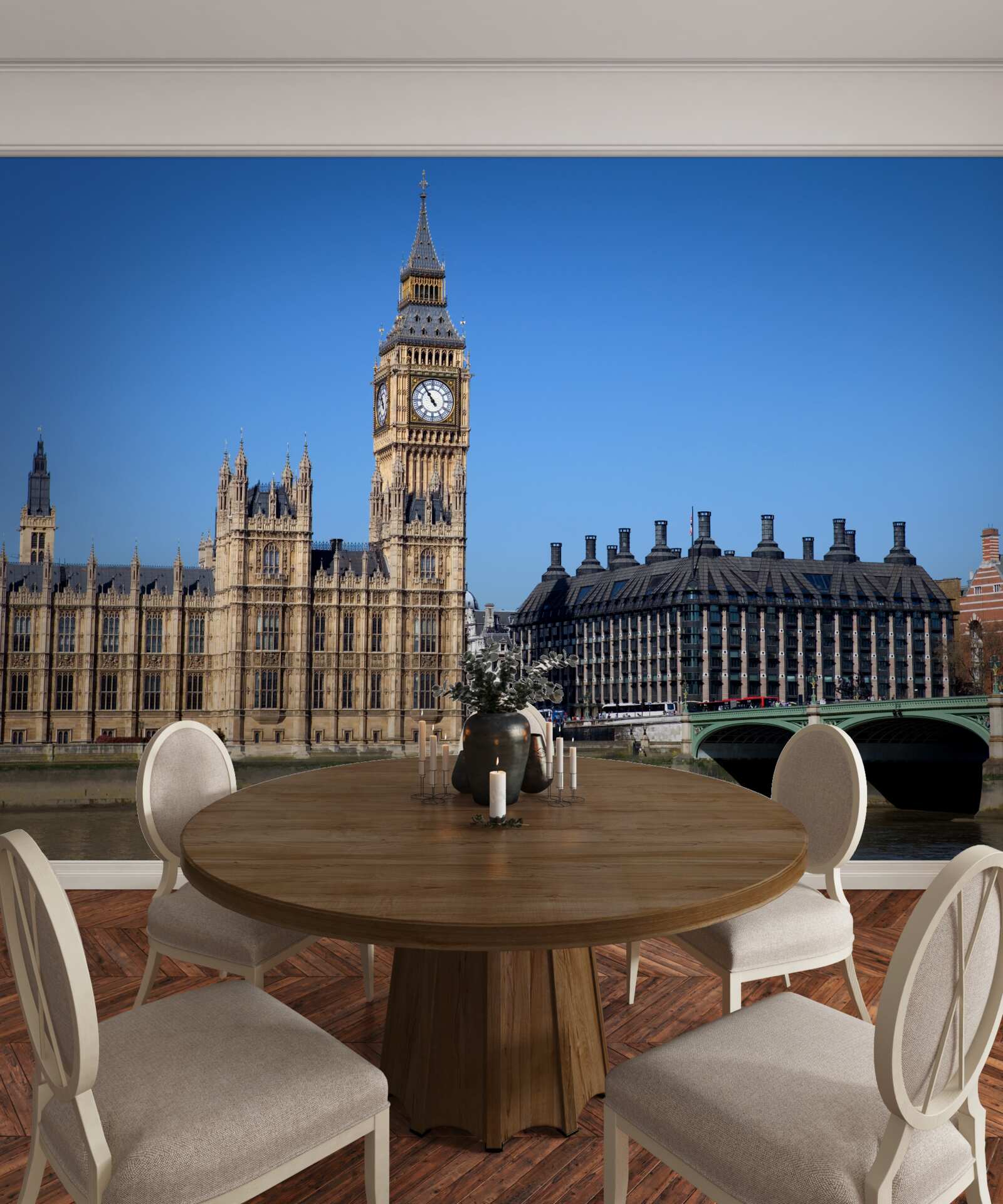 Fototapeten Parlament und Big Ben sind in England