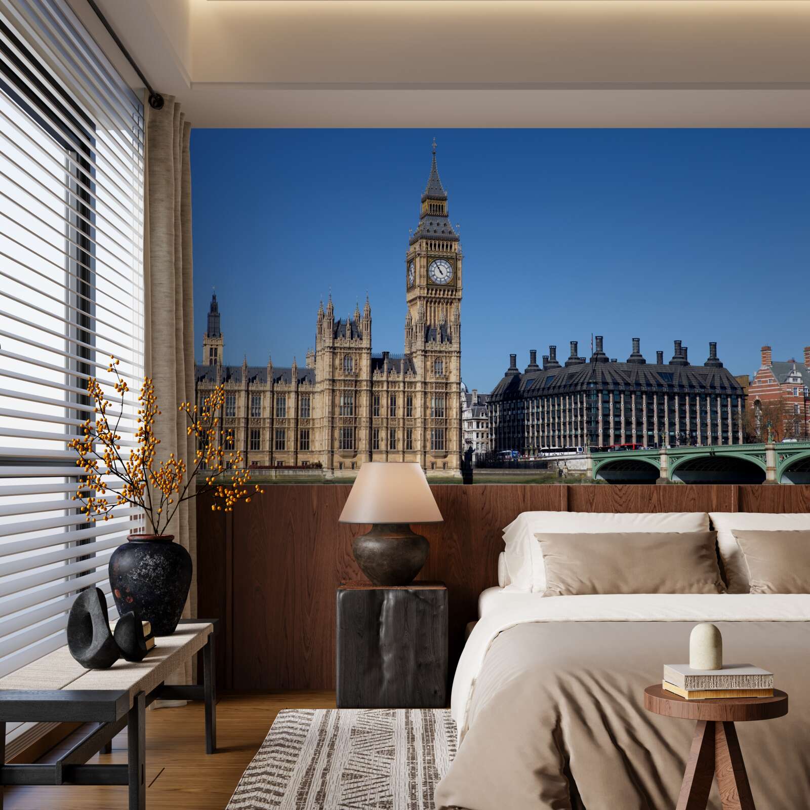 Fototapeten Parlament und Big Ben sind in England