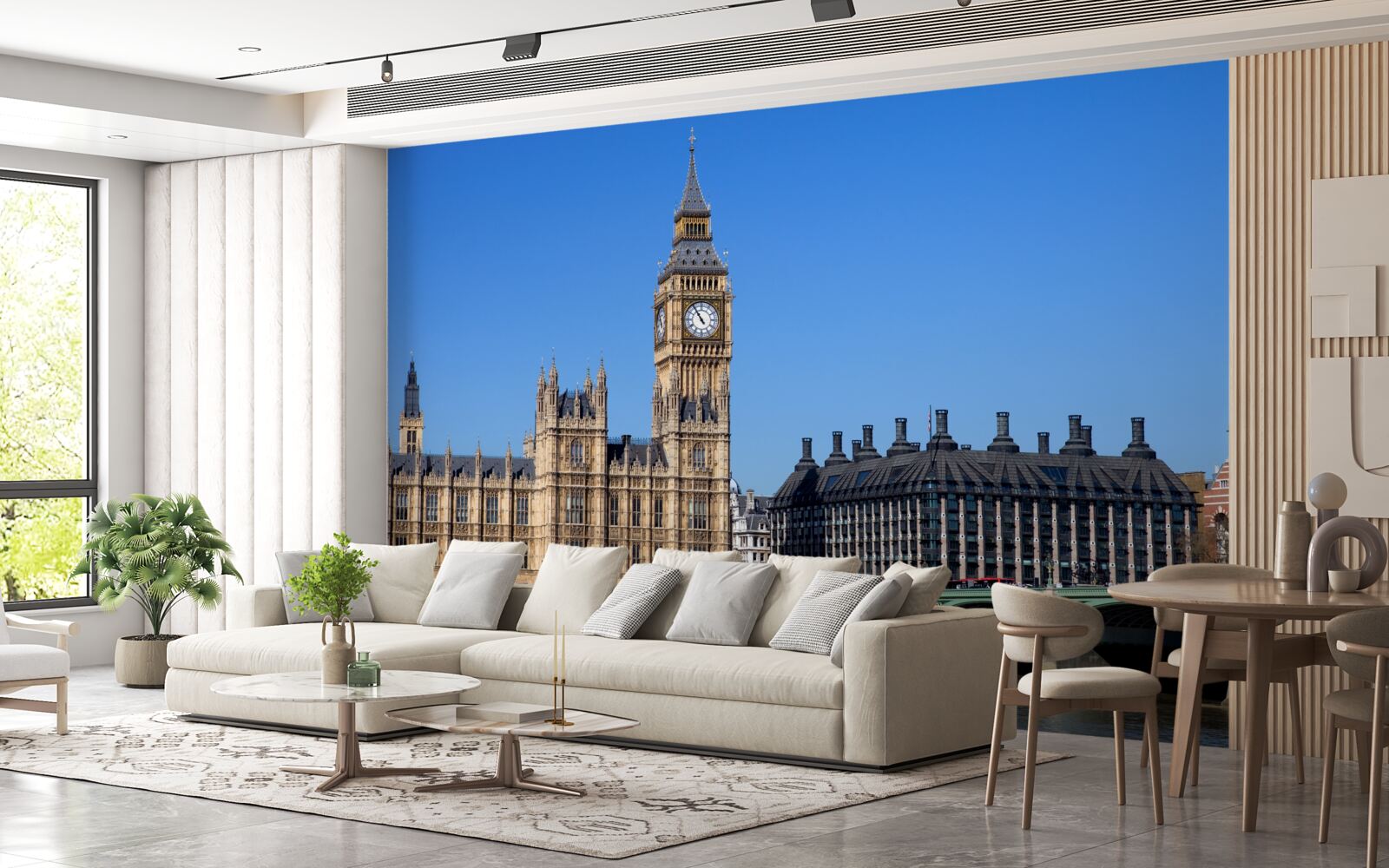 Fototapeten Parlament und Big Ben sind in England