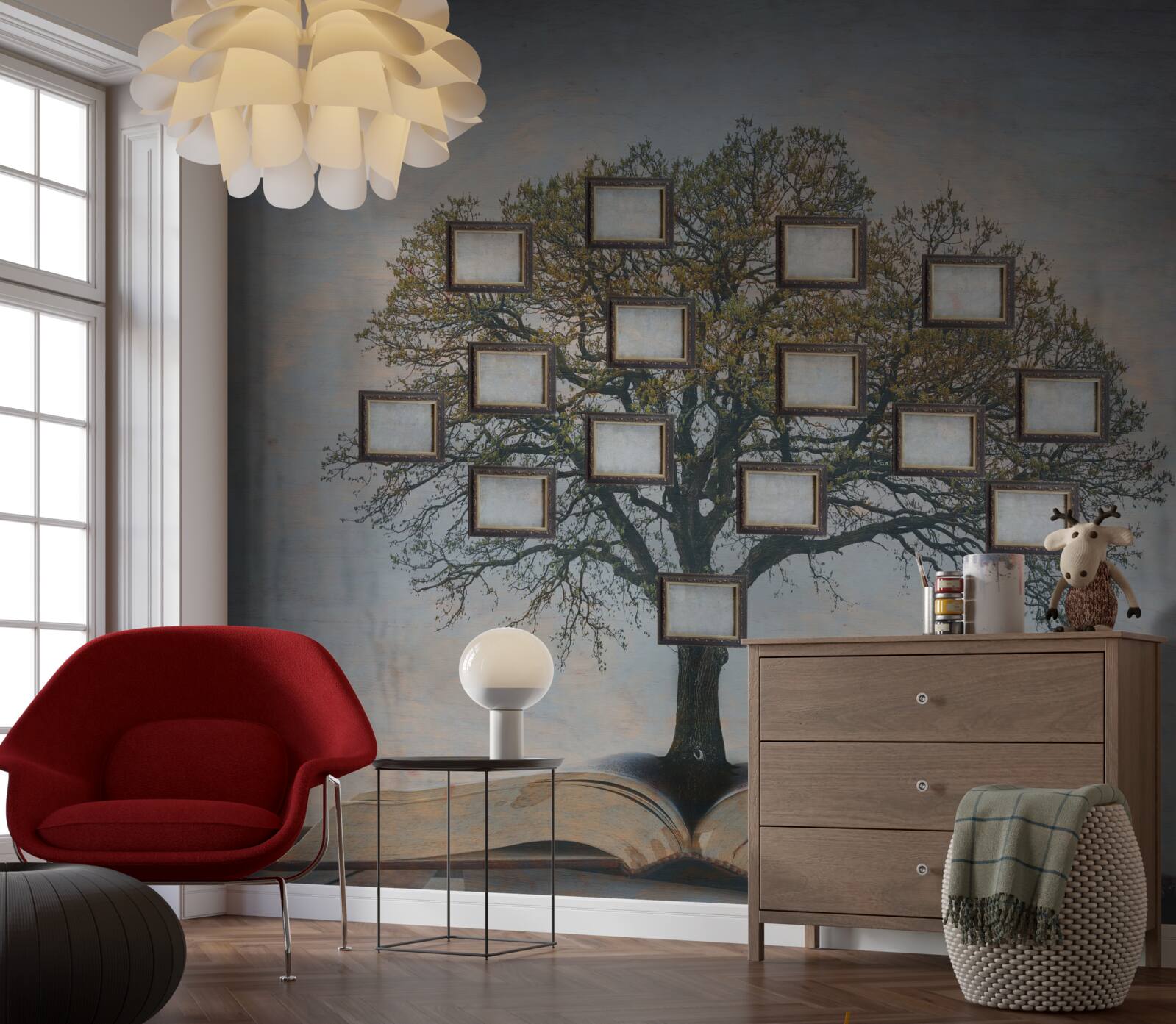 Fototapeten Genealogischer Baum ohne Gemälde