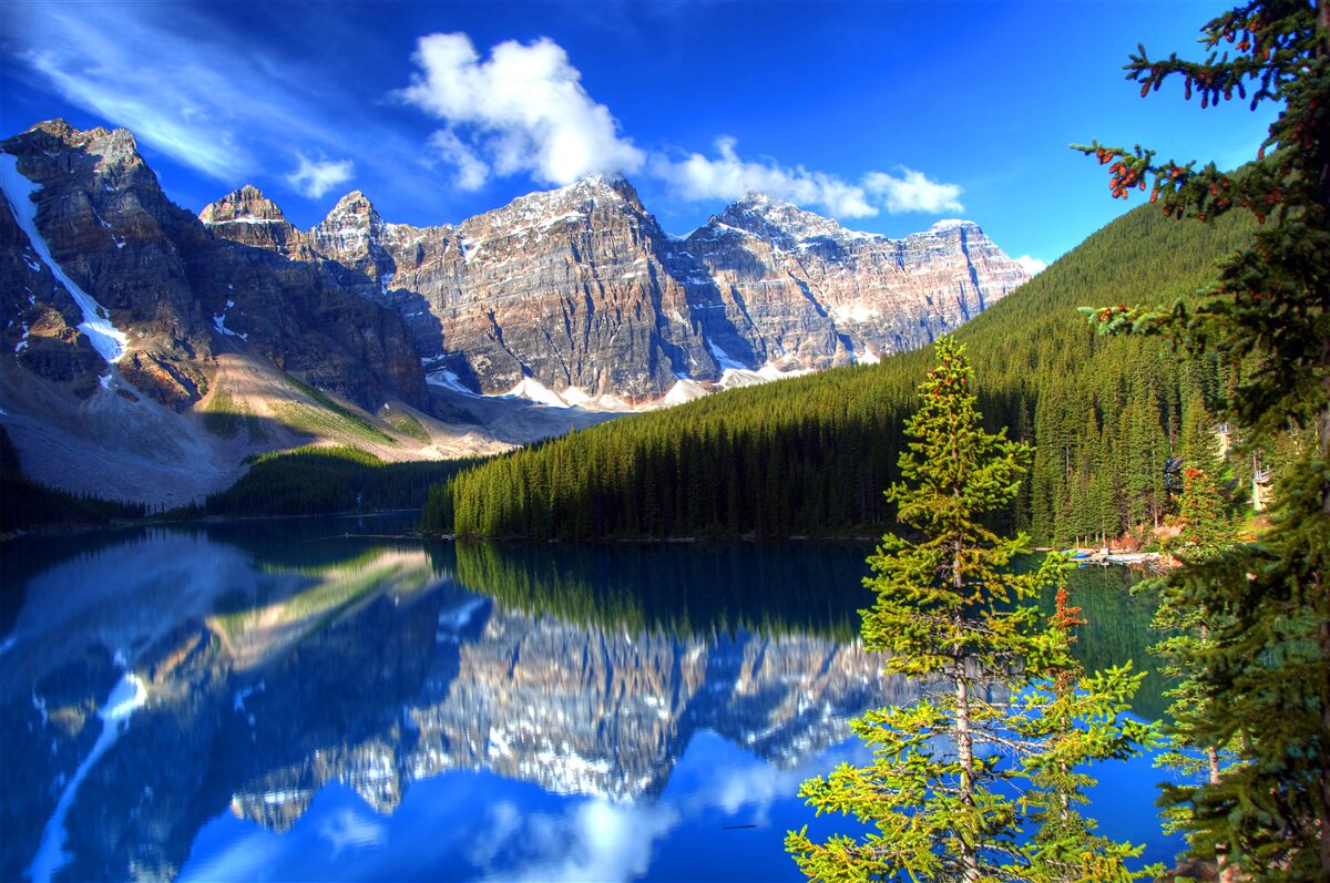 Fototapeten Louise Lake in Banff
