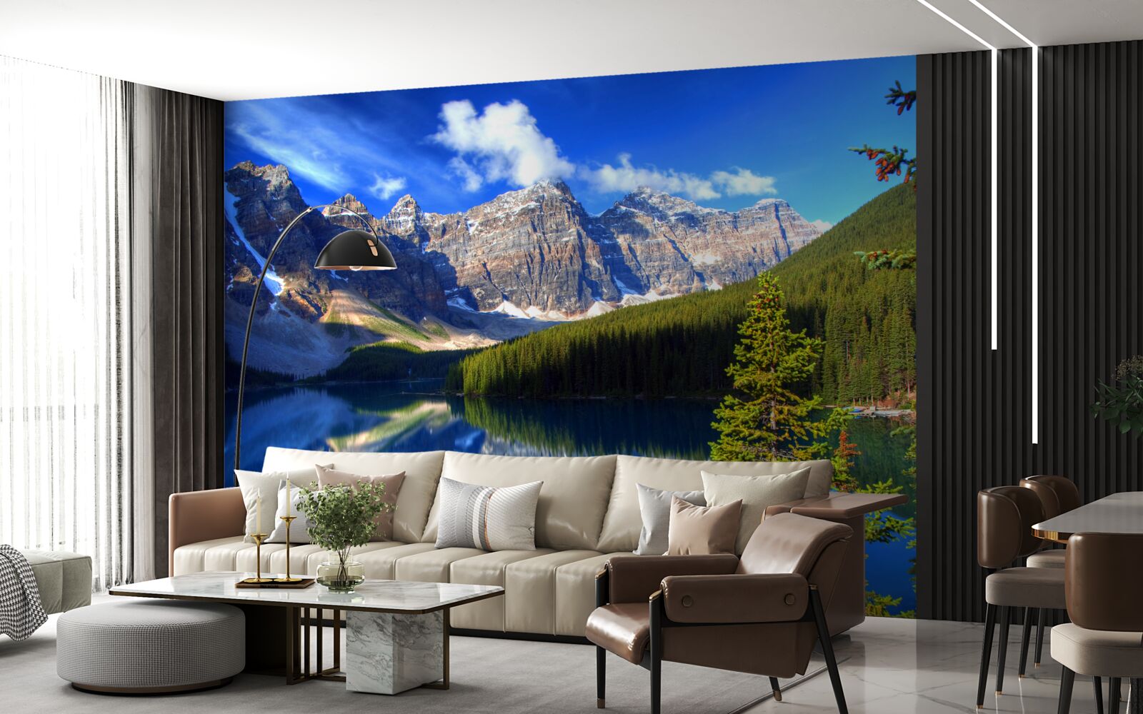 Fototapeten Louise Lake in Banff