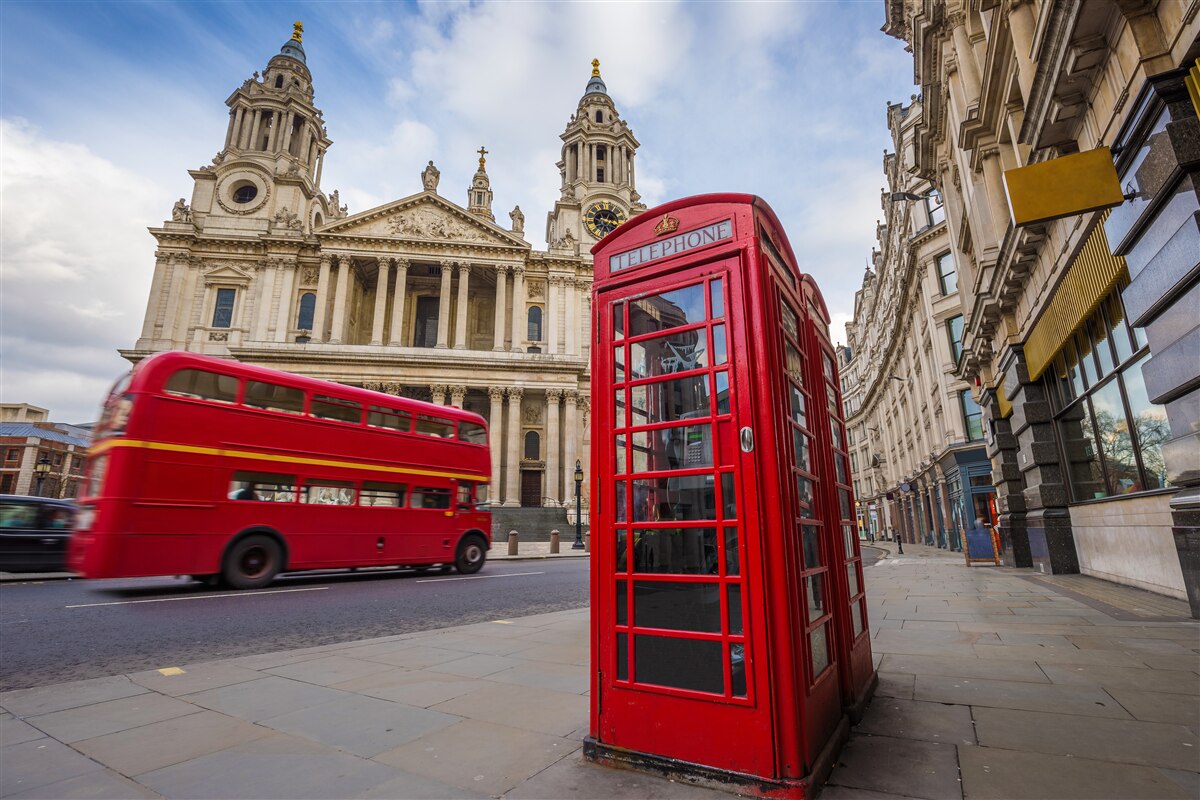 Fototapeten Funktionen und unvergessliche Orte von London