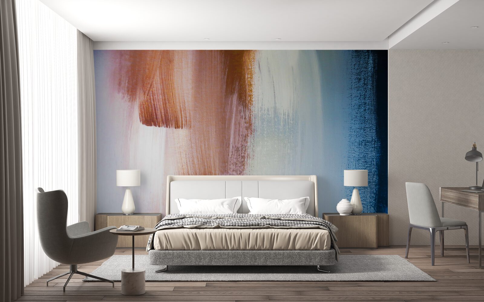 Fototapeten Designs in einem abstrakten Stil