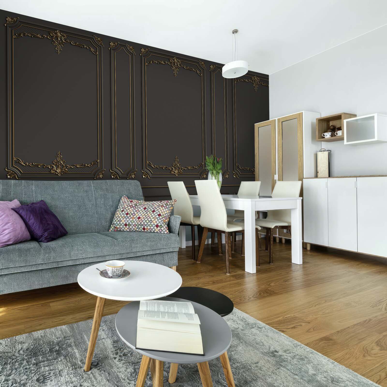 Fototapeten Traditionelle innere Wand