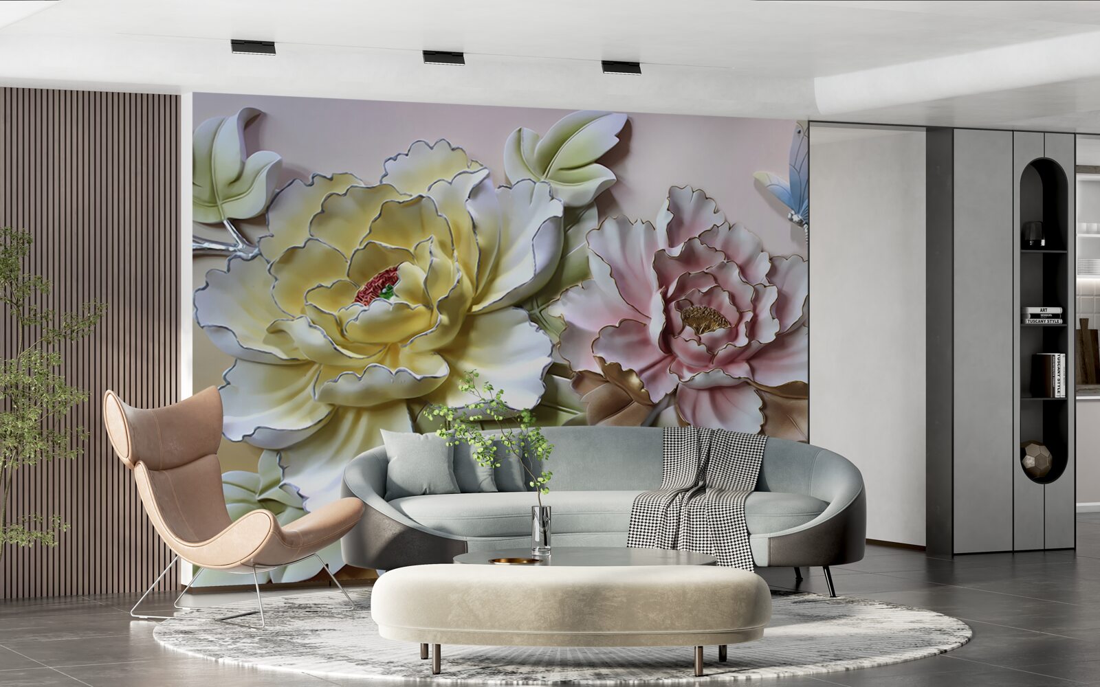Fototapeten Zaubere Blumen