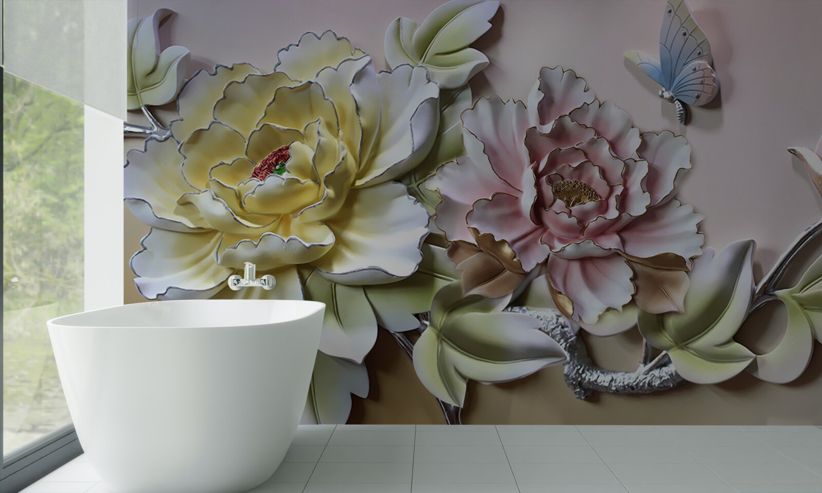 Fototapeten Zaubere Blumen