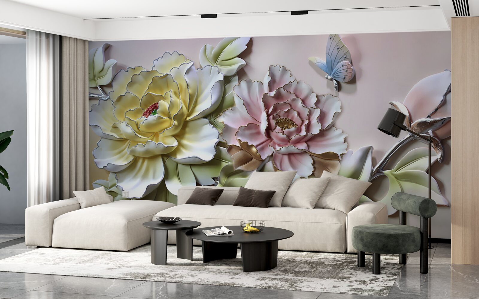 Fototapeten Zaubere Blumen