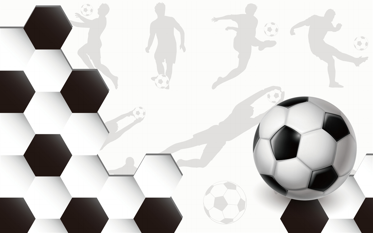 Fototapeten Fußballthema