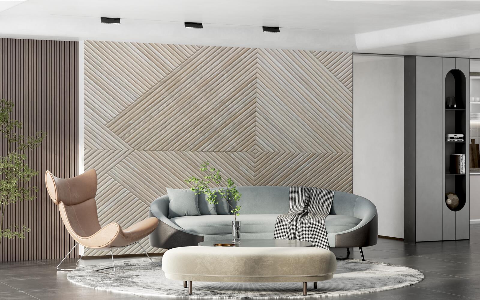 Fototapeten Beige Lambro