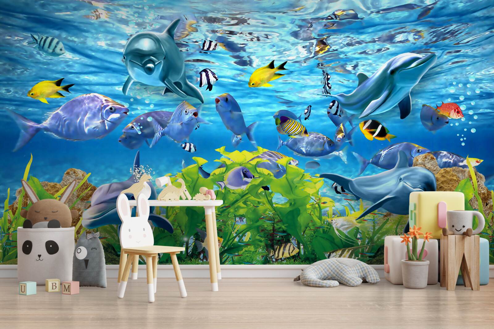 Fototapeten Die Unterwasserwelt lebendig