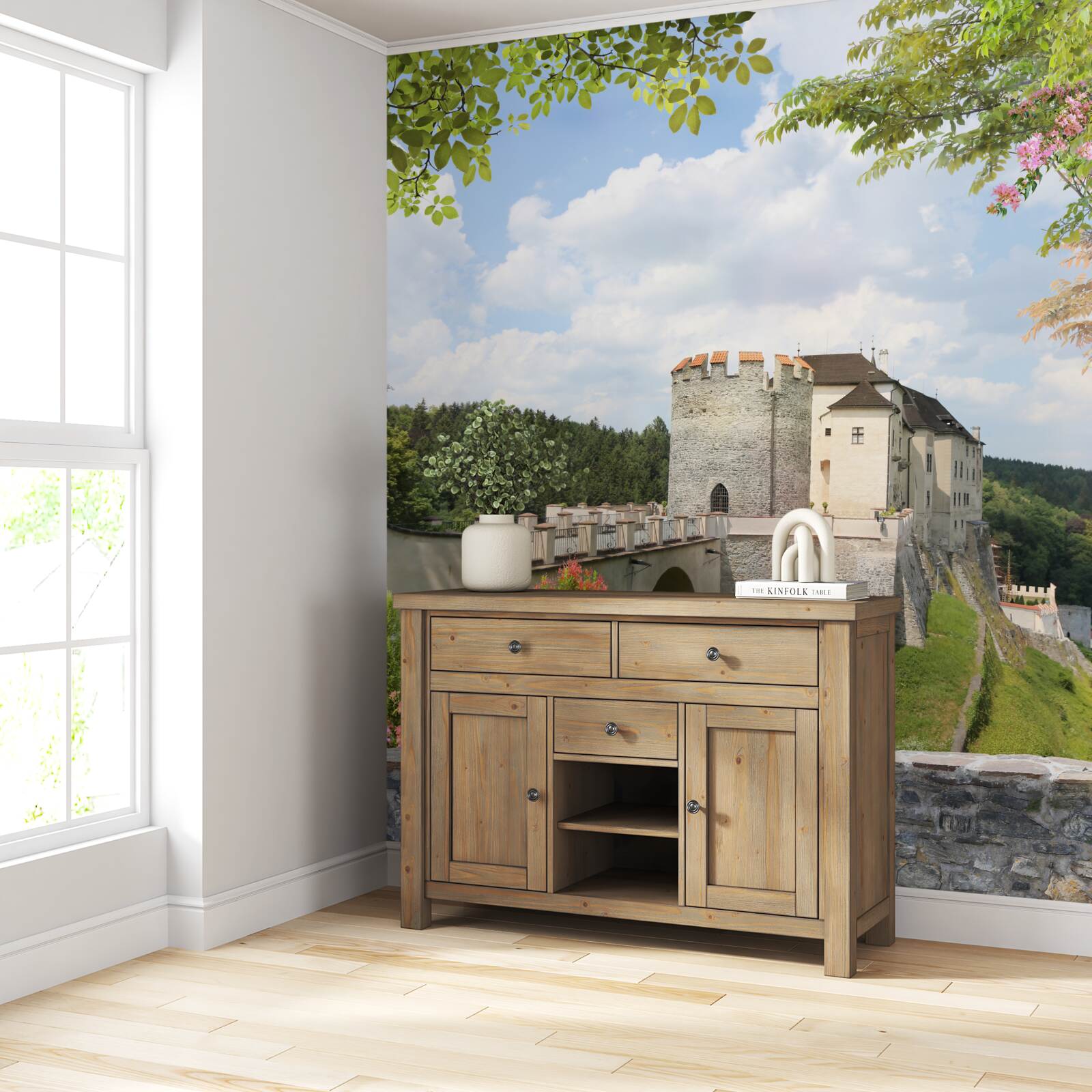 Fototapeten Sternberk Schloss in der Tschechischen Republik