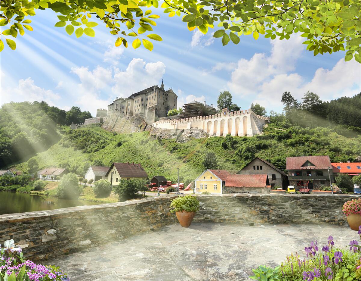 Fototapeten CSKY Sternberk Castle