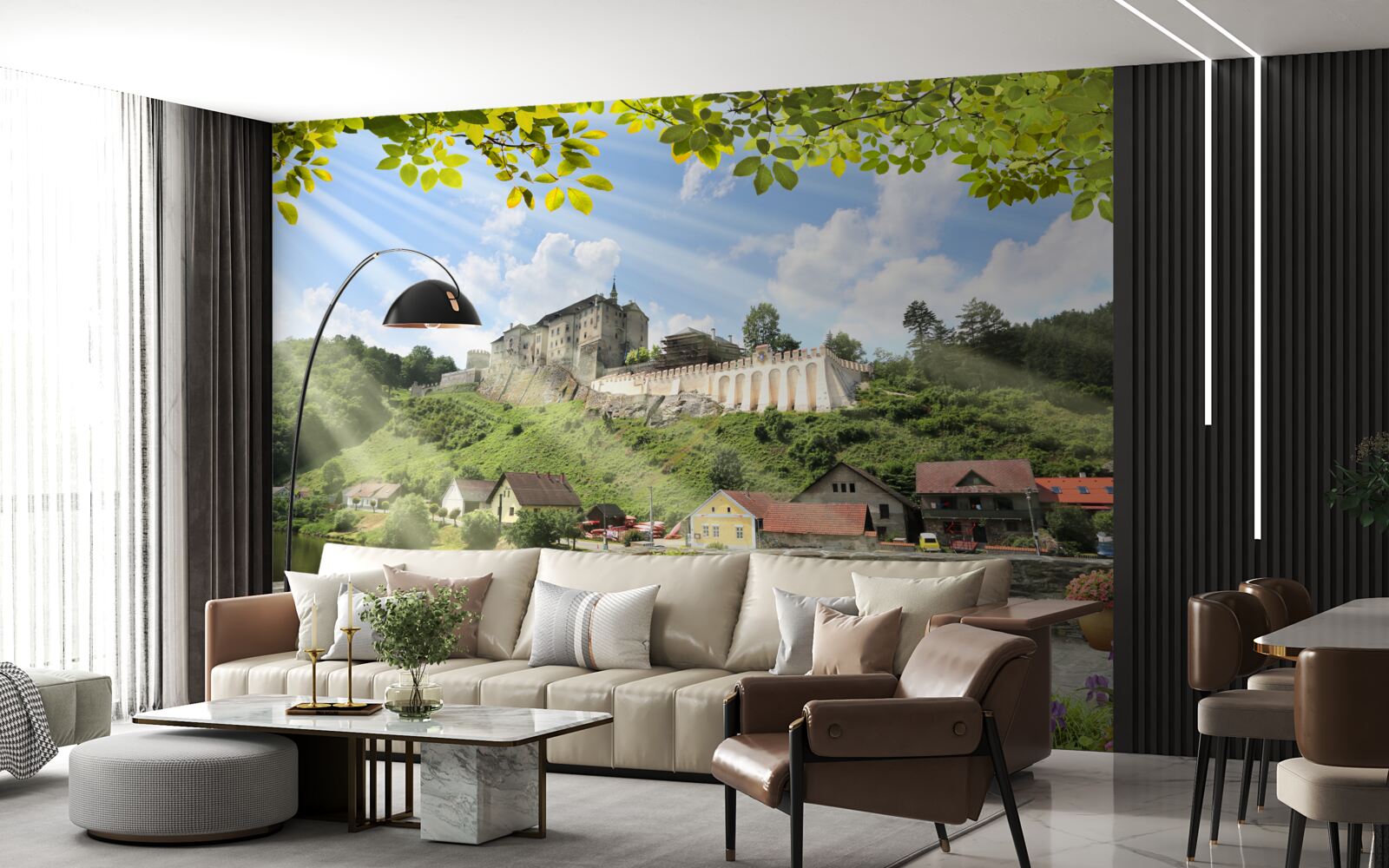 Fototapeten CSKY Sternberk Castle