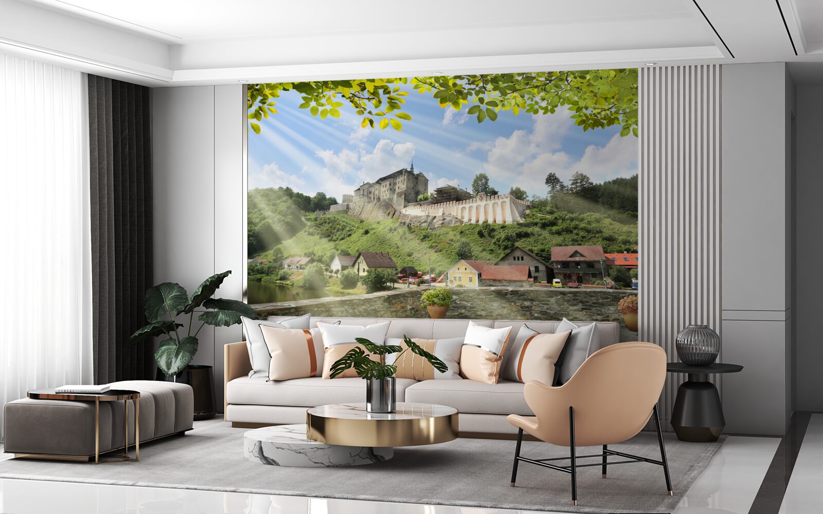 Fototapeten CSKY Sternberk Castle