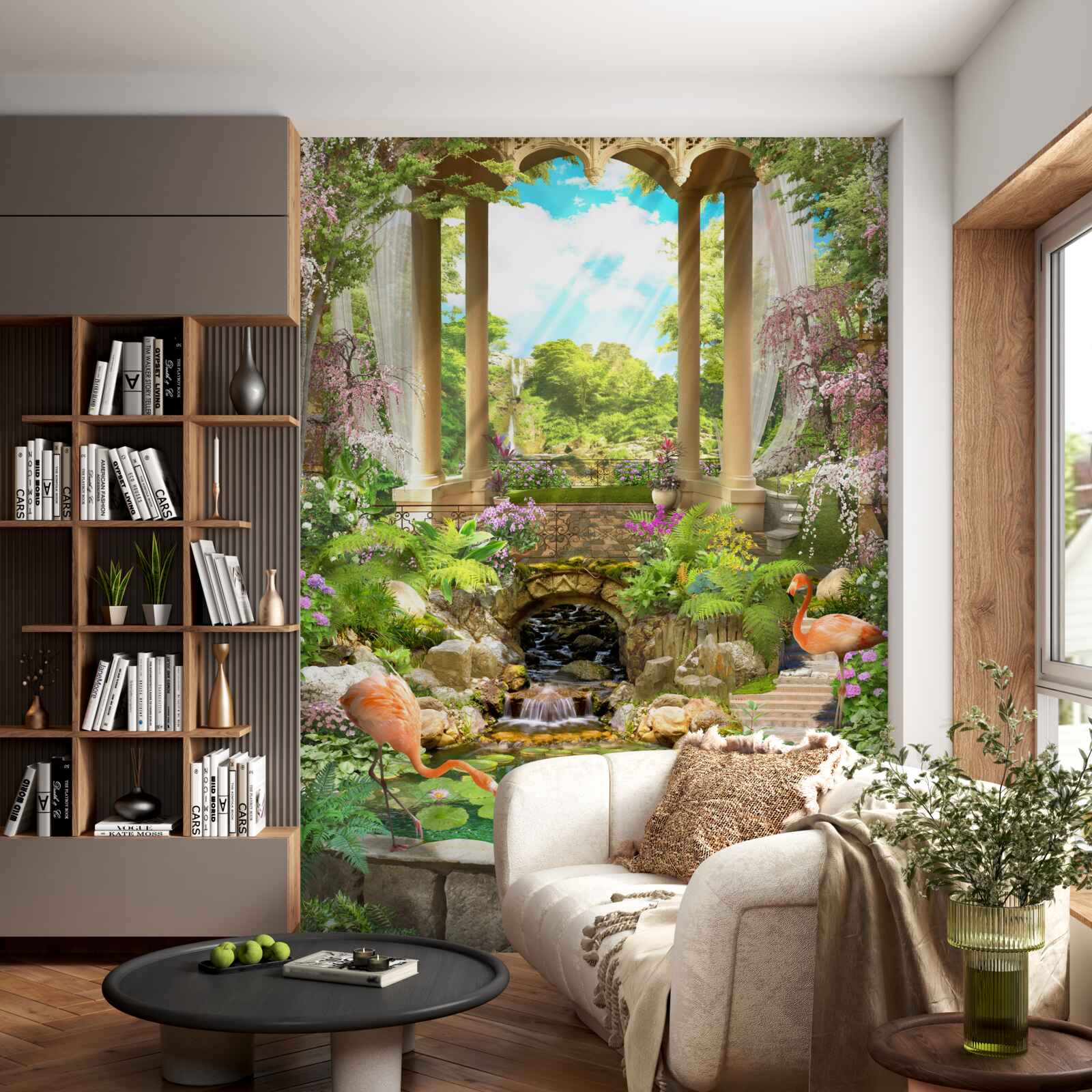 Fototapeten Ein herrlicher Garten