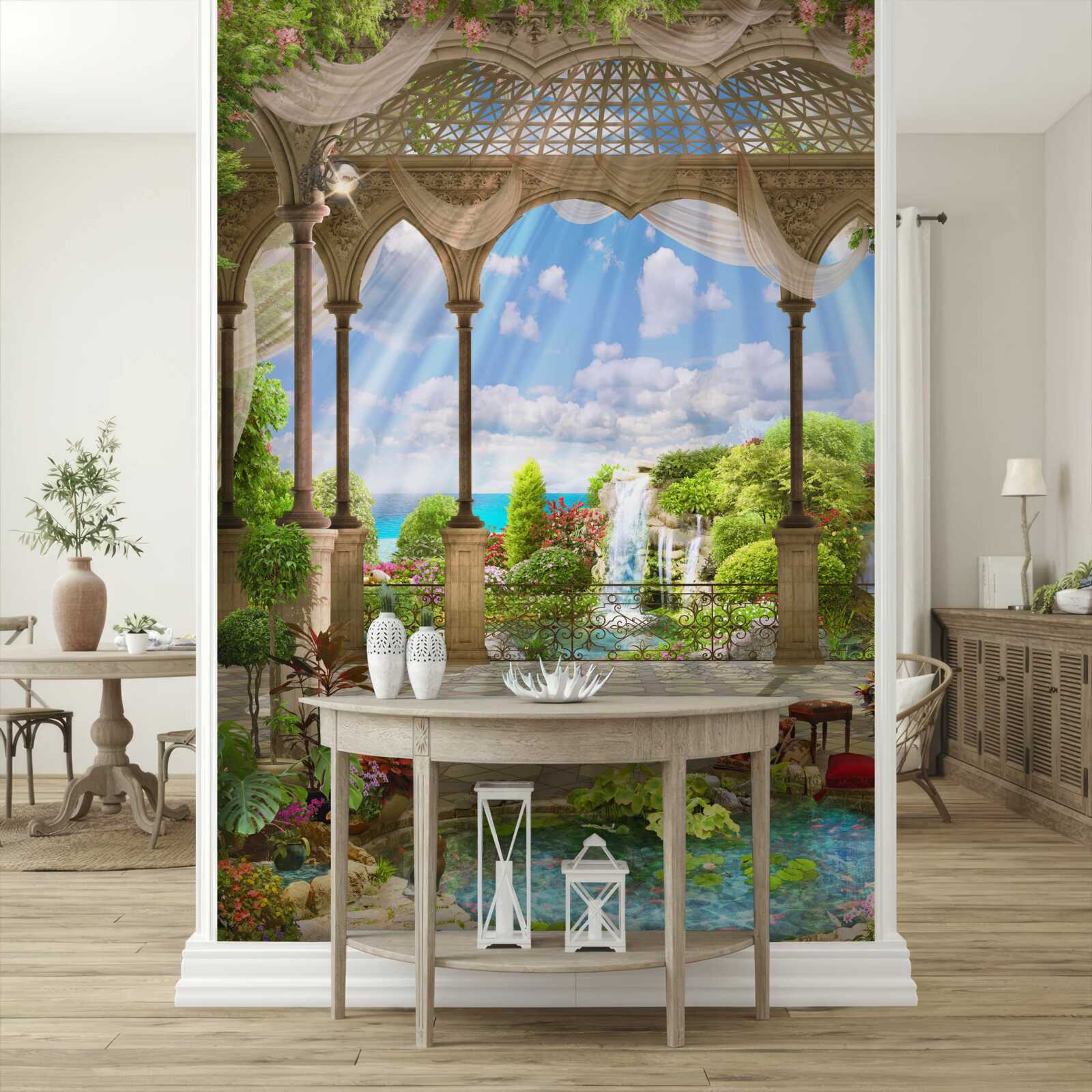 Fototapeten Äußerst attraktive Terrasse