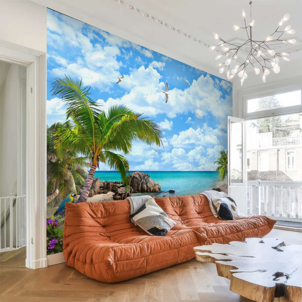 Fototapeten exotische Ecke