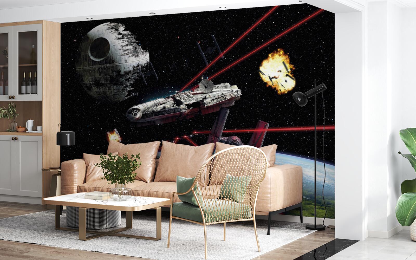 Fototapeten Weltraumschlachten