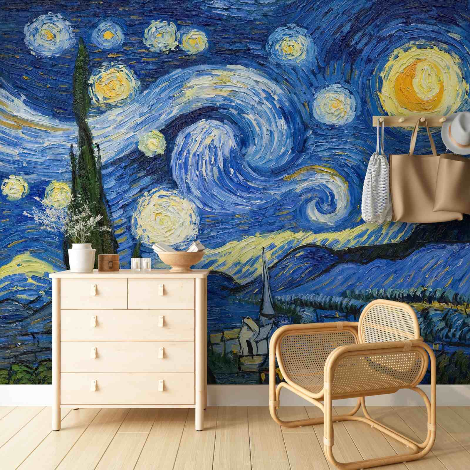 Fototapeten Die von Van Gogh gemalten Leinwand