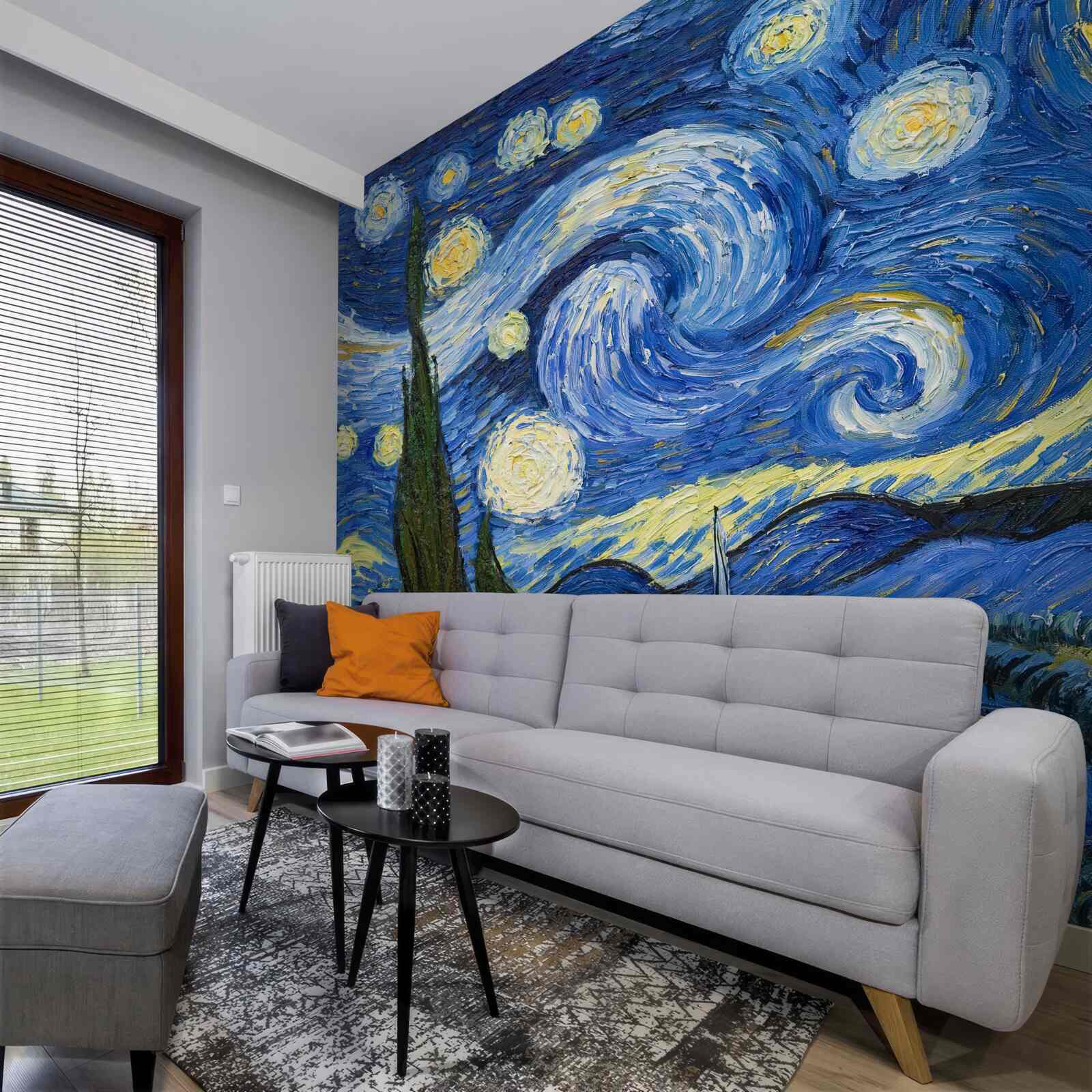 Fototapeten Die von Van Gogh gemalten Leinwand