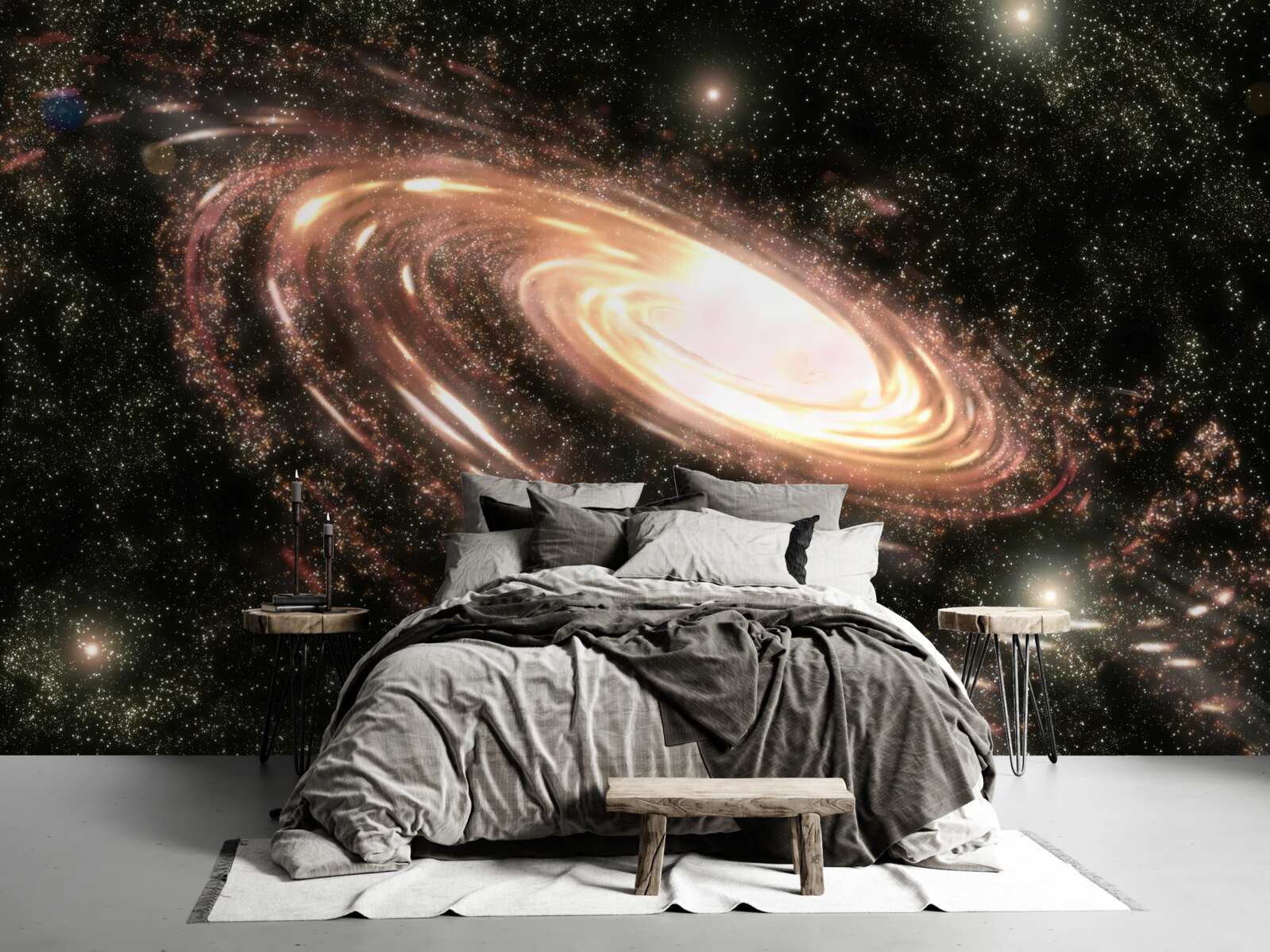 Fototapeten Galaxie im Weltraum
