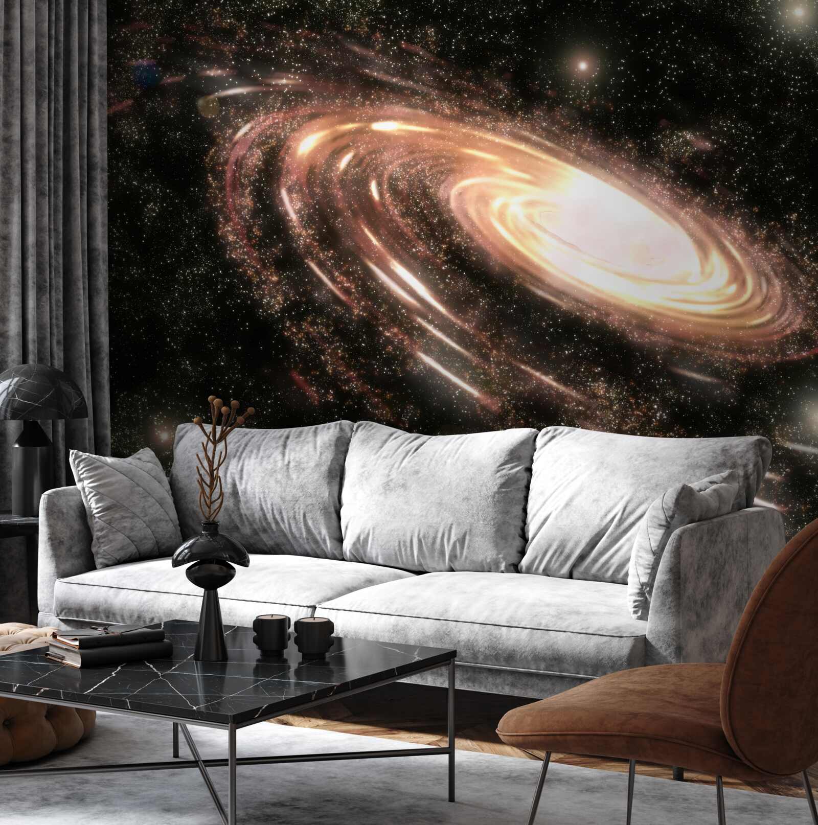Fototapeten Galaxie im Weltraum
