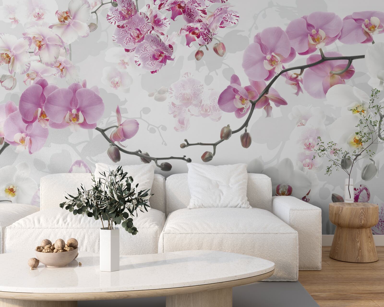 Fototapeten Orchideenzweige