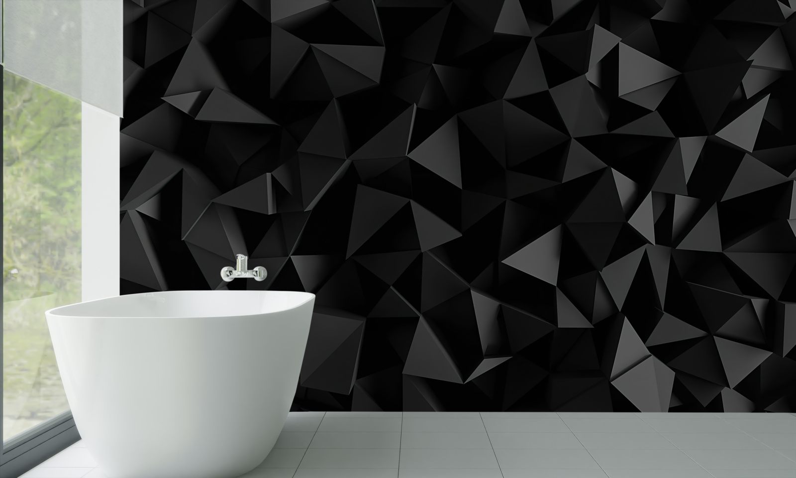 Fototapeten Zusammensetzung geometrischer Formen