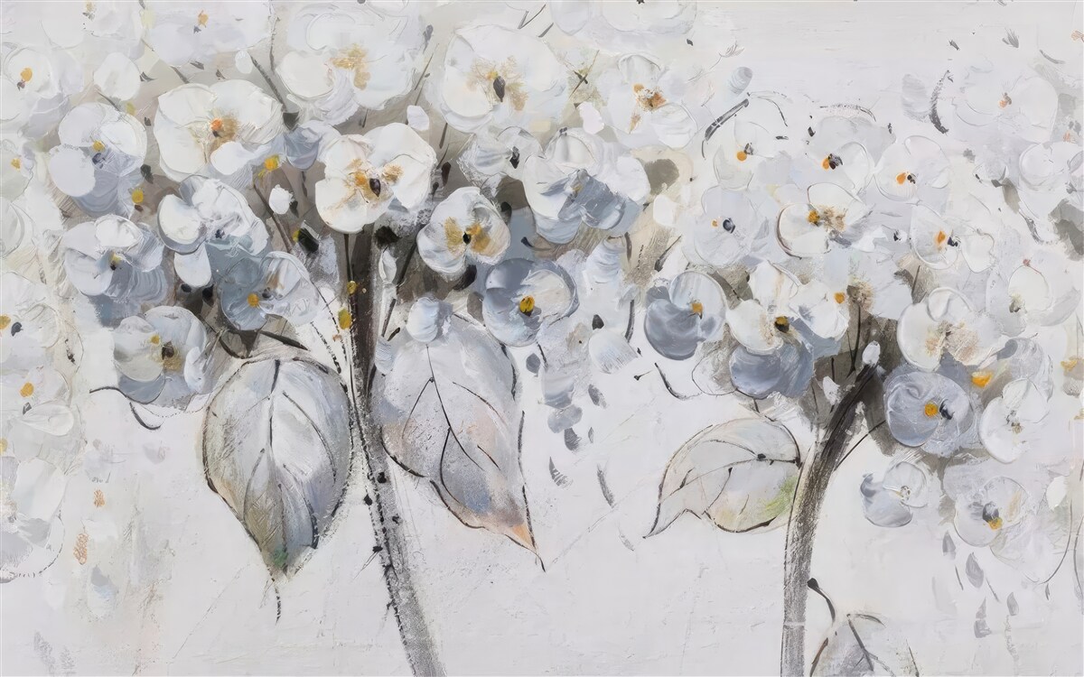 Fototapeten Er präsentierte helle Blumen