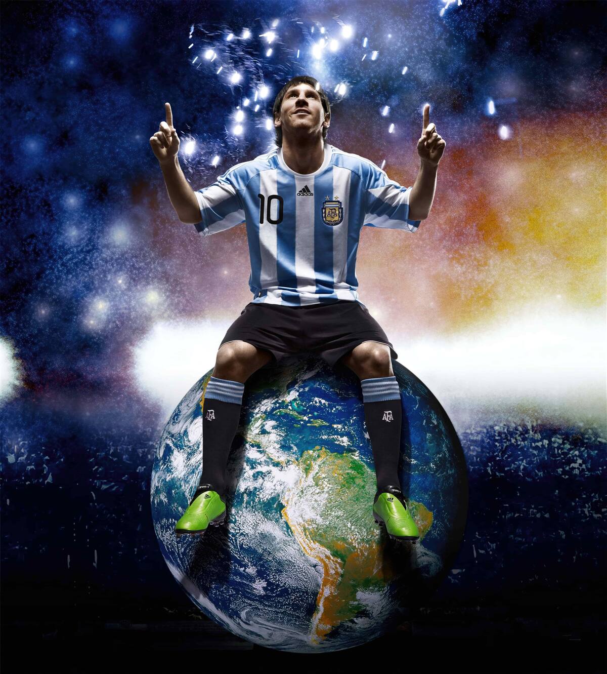 Fototapeten Messi auf Erden