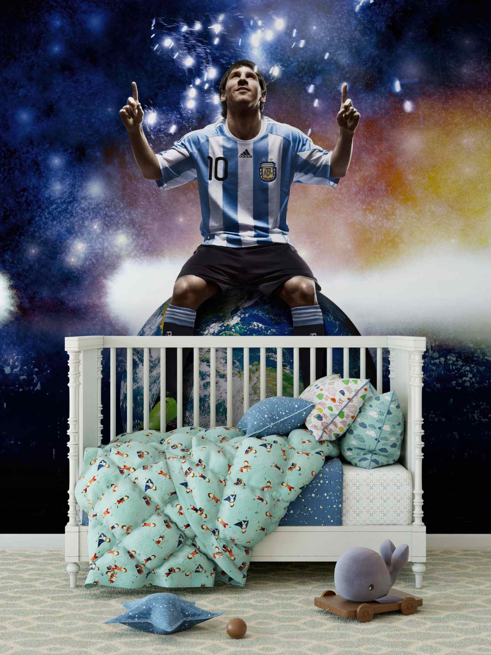 Fototapeten Messi auf Erden