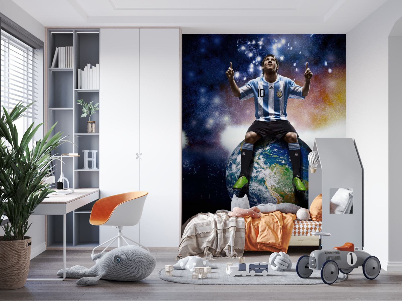 Fototapeten Messi auf Erden