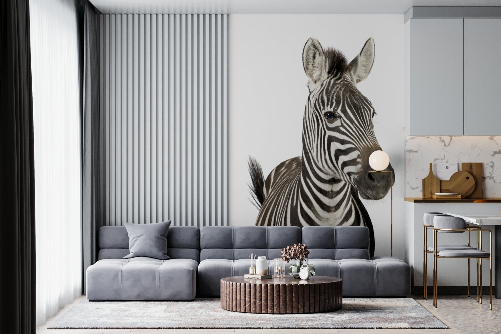 Fototapeten Zebra -Bild