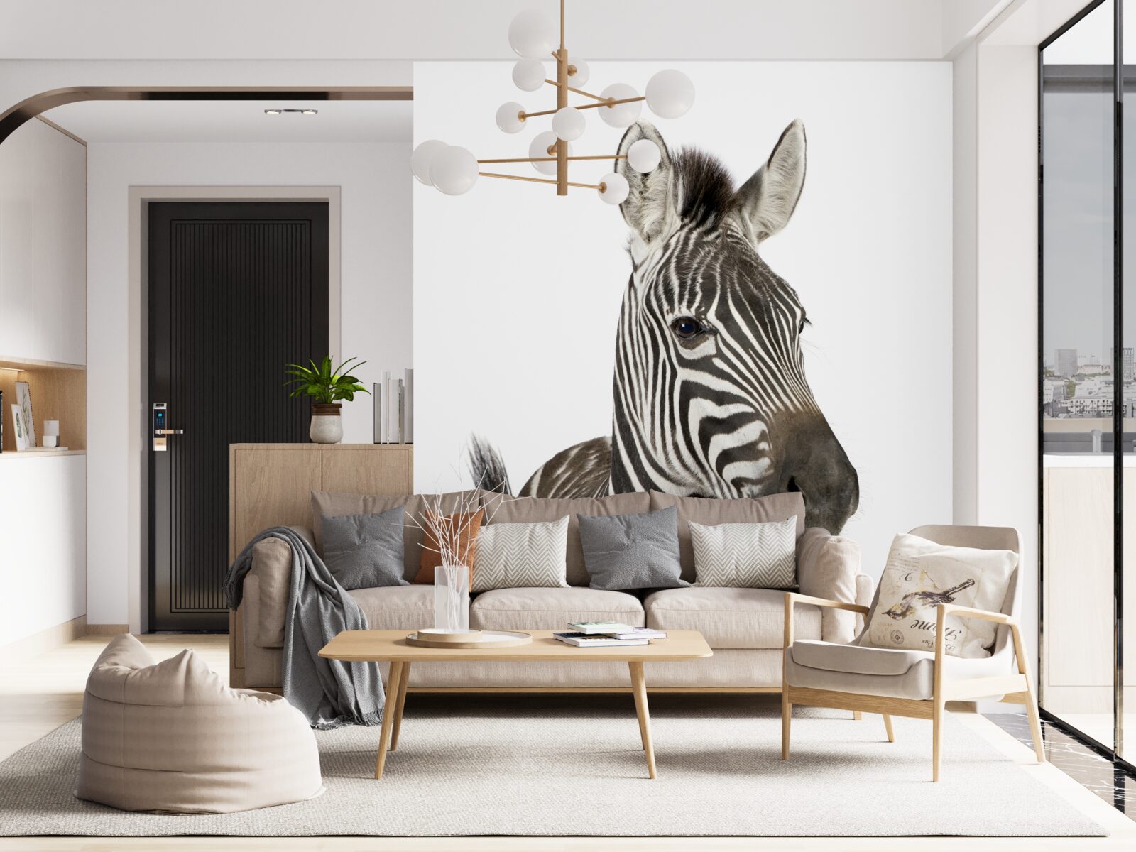 Fototapeten Zebra -Bild