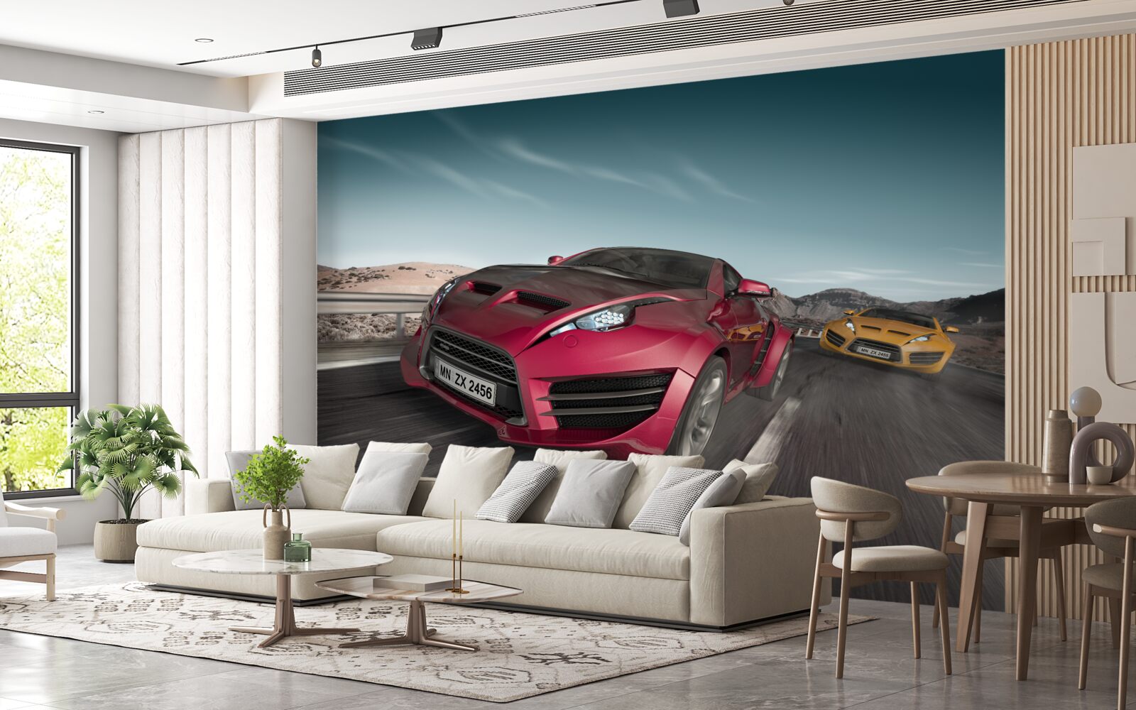 Fototapeten Luxusauto -Wettbewerbe