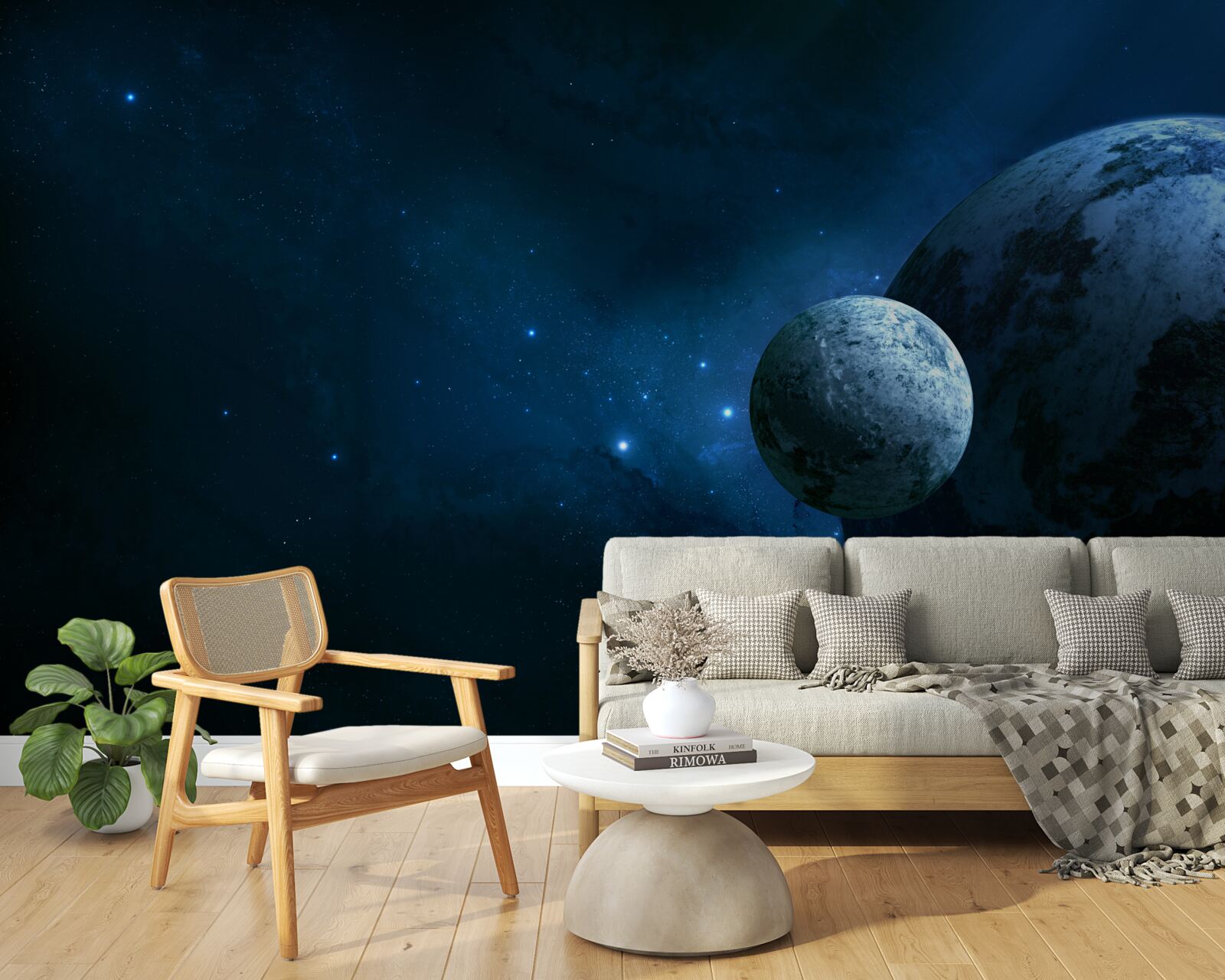 Fototapeten Bild des Planeten Erde