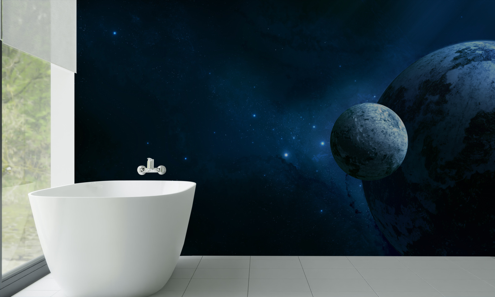 Fototapeten Bild des Planeten Erde