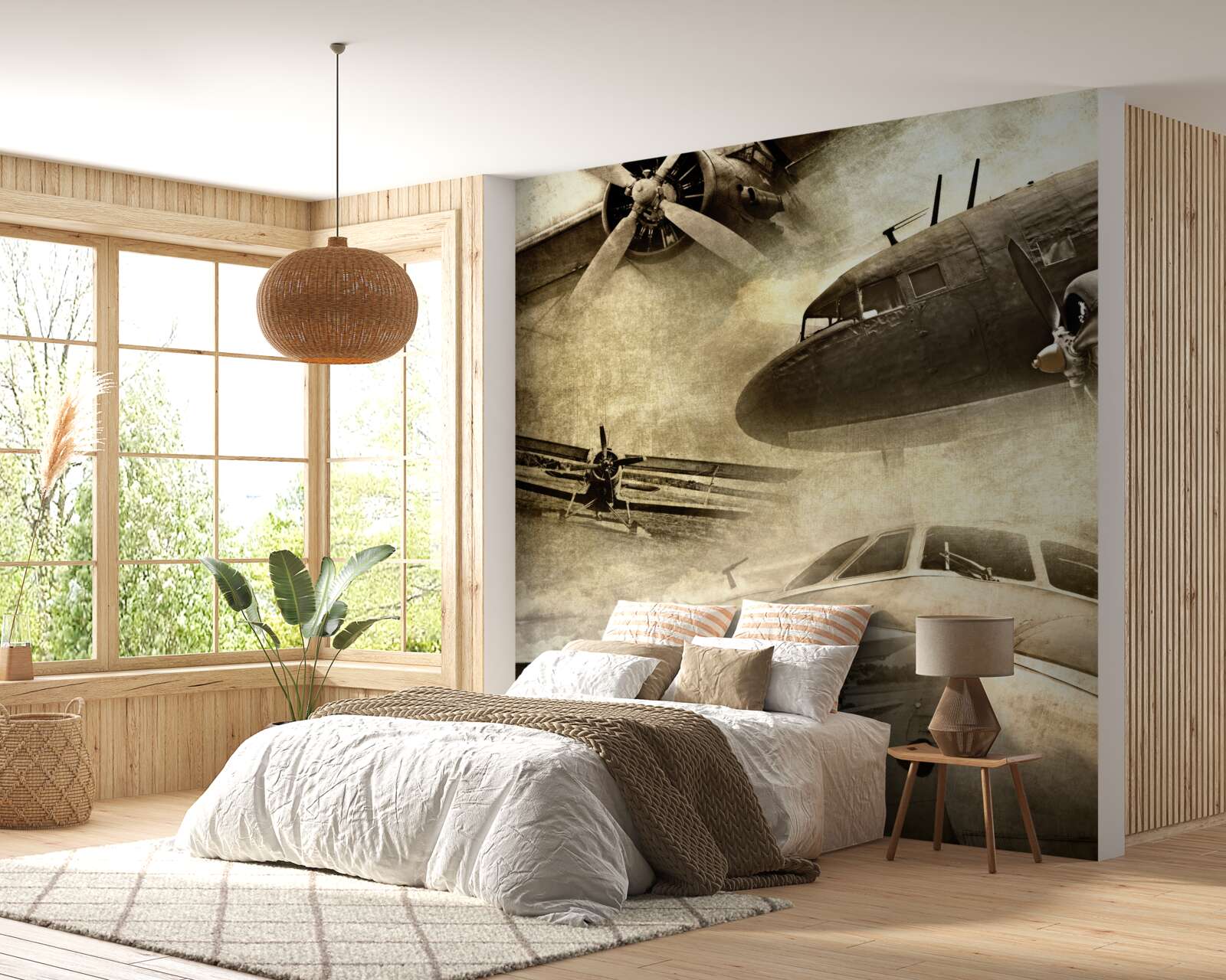 Fototapeten Flugzeuge präsentiert