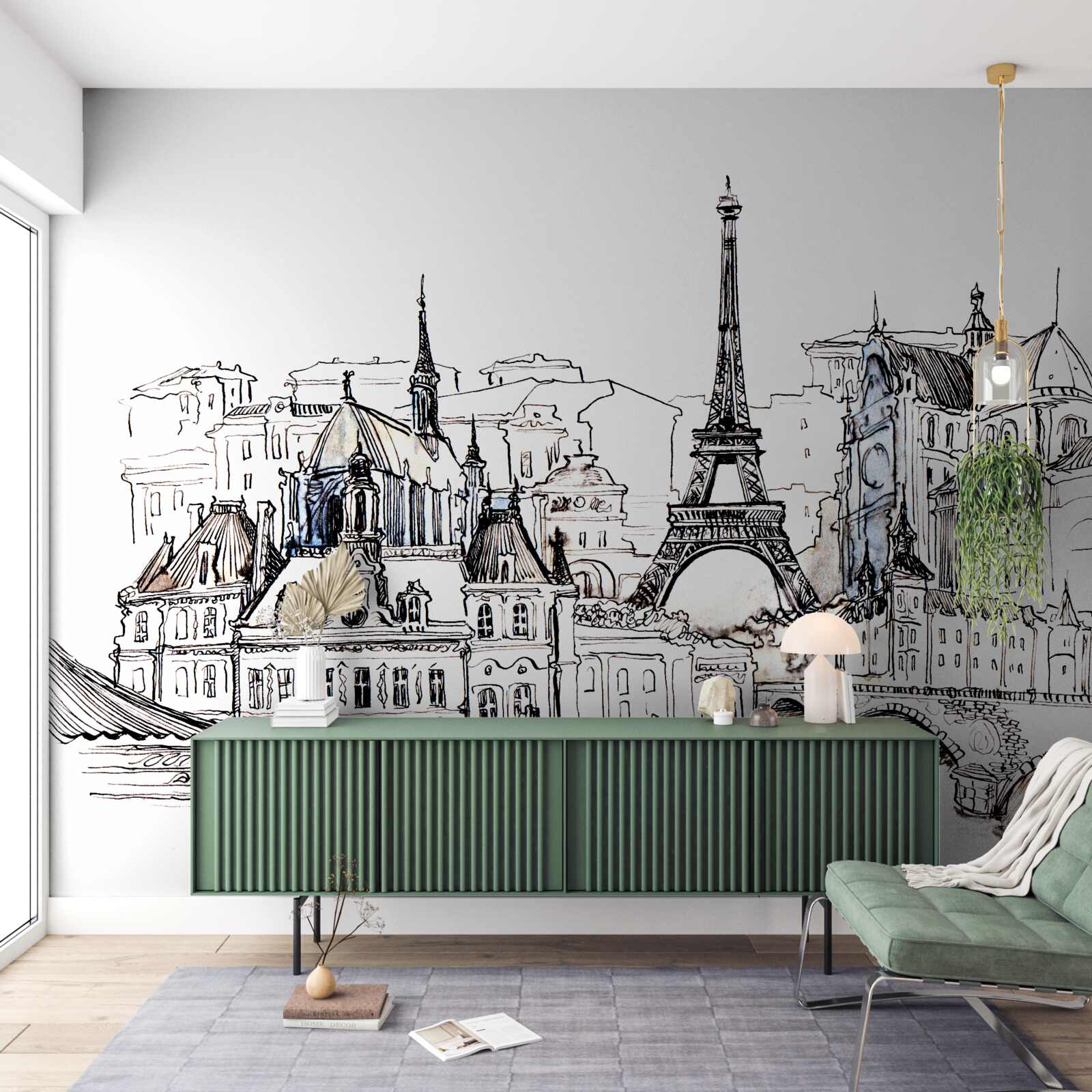 Fototapeten Paris -Denkmäler präsentiert