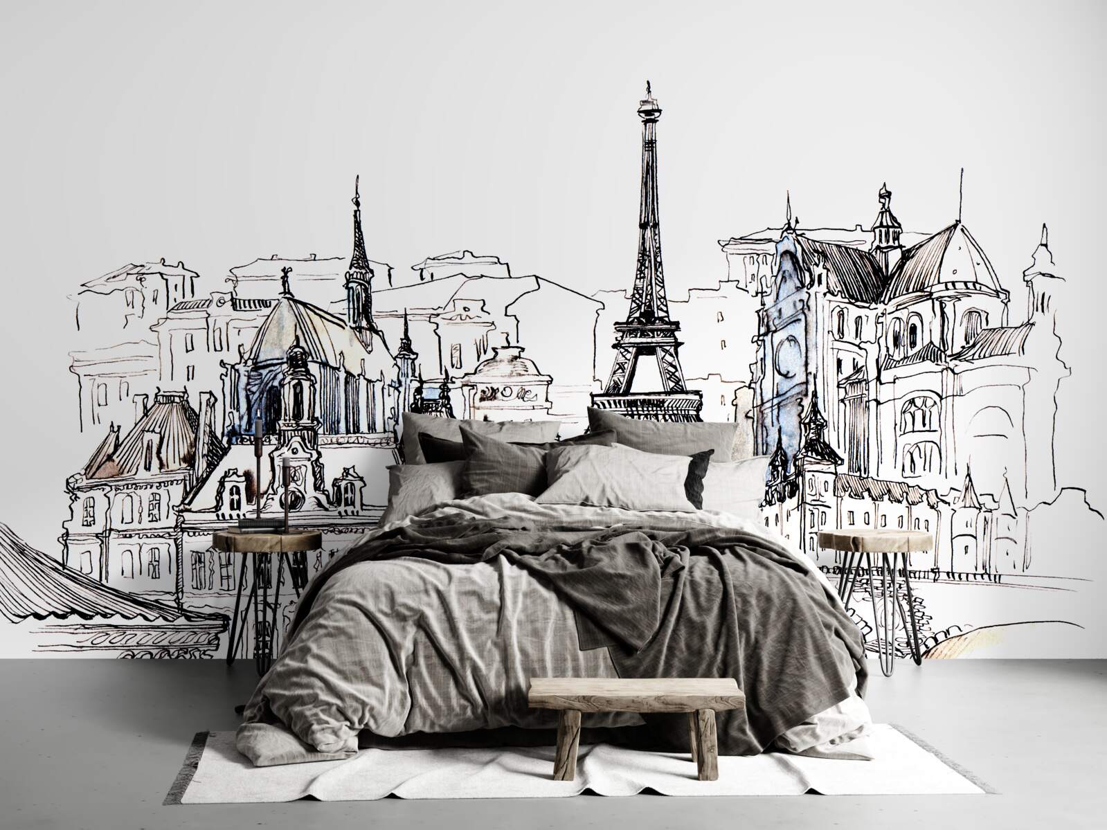 Fototapeten Paris -Denkmäler präsentiert