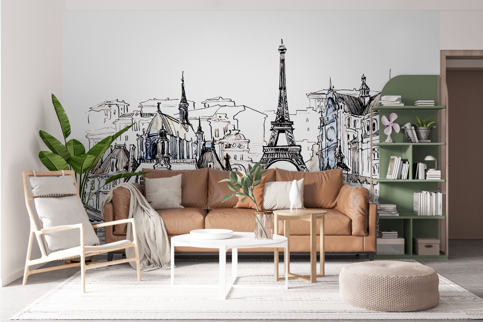 Fototapeten Paris -Denkmäler präsentiert