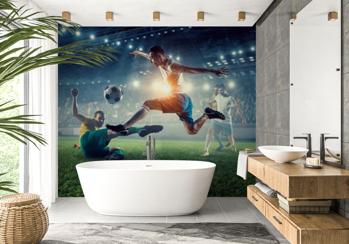 Fototapeten Fußballspiel