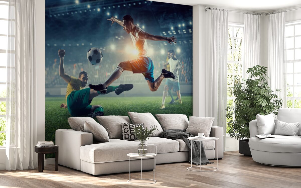 Fototapeten Fußballspiel