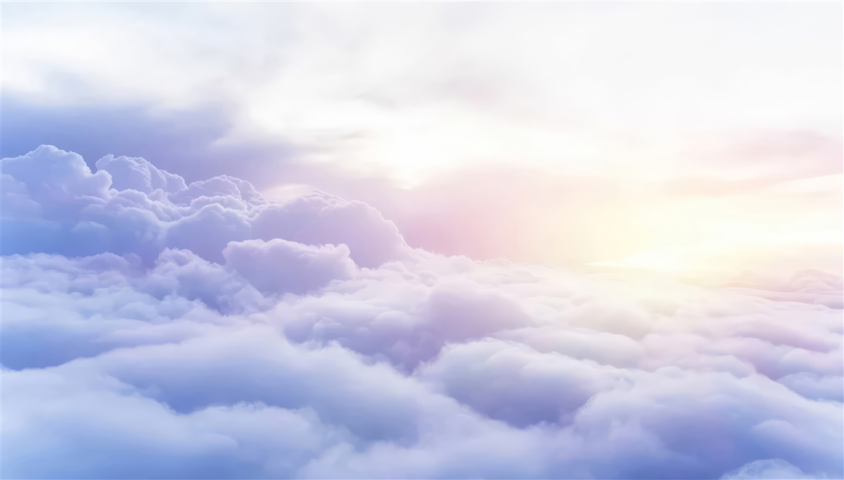 Fototapeten dichte Wolken