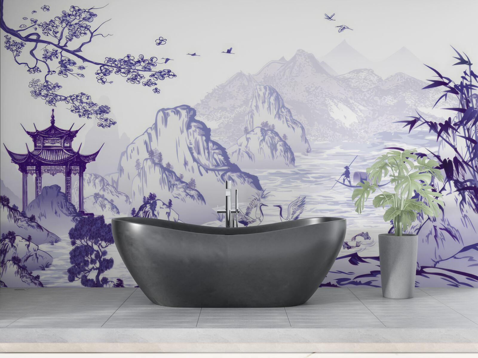 Fototapeten China Landschaft